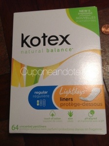 Kotex Natural Balance