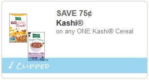 cupon Kashi Cereal 