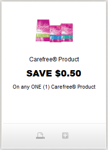 cupon Carefree Liners