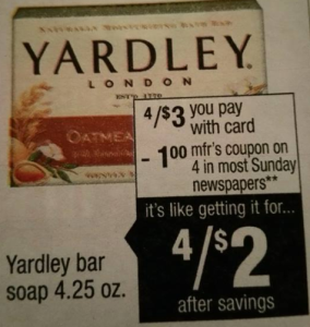 Yardley offer