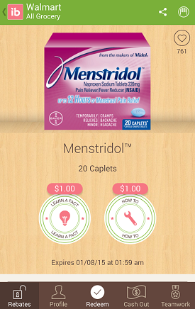 ibotta menstridol