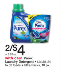 shopper Purex Laundry Detergent 
