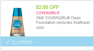 cupon CoverGirl Clean Foundation