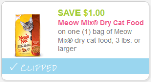Meow Mix coupon
