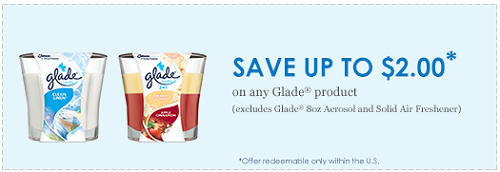 cupon Glade Candles