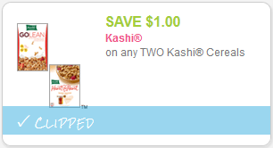 cupon Kashi Cereal