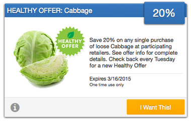 Cabbage offer