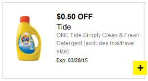 Tide coupon