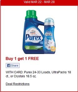 cvs buy one get one purex