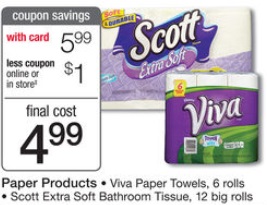 shopper Viva paper towels