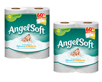 Angel-Soft-Bath-Tissue Angel Soft Bath Tissue SOLO $0.14 por rollo en Dollar Tree