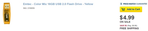 Emtec Color Mix USB Yellow