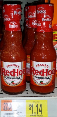Frankys RedHot Sauce