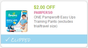 cupon Pampers