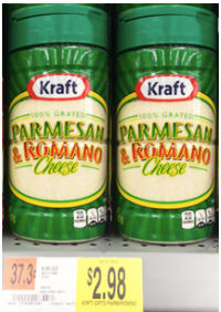 Foto Kraft Grated Parmesan Cheese