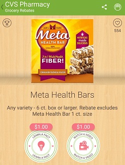 ibotta Meta Health Bars