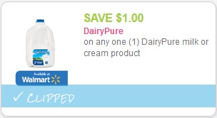 cupon Dairy Pure
