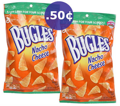 Bugles Nacho Cheese Flavored Snacks
