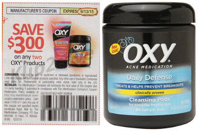 OXY Cleansing Pads Acne Treatment