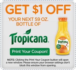 Tropicana Pure Premium Orange Juice coupons