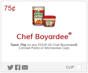 Chef Boyardee Canned Pasta o Microwave Cups - SmartSource