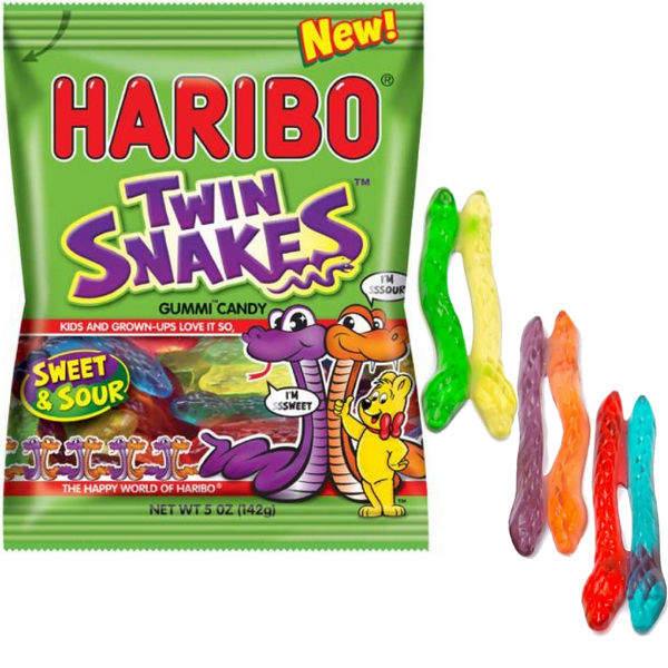 HARIBO Twin Snakes Gummi