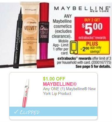 Maybelline Baby Lips coupons