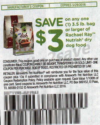 Rachael Ray Nutrish Dry Dog Food Bag 3.5 lb or larger de SS 4_3