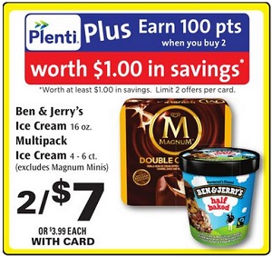 Ben and Jerrys Ice Cream - Rite Aid