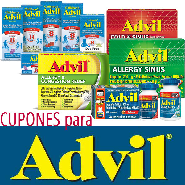 CUPONES para Advil