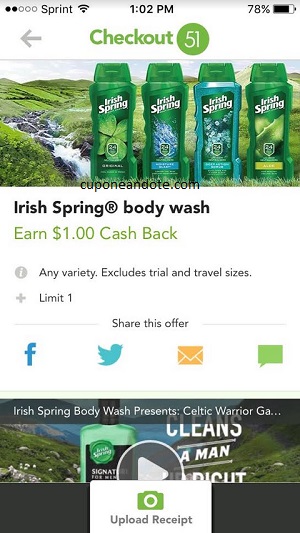 Irish Spring Checkout 51