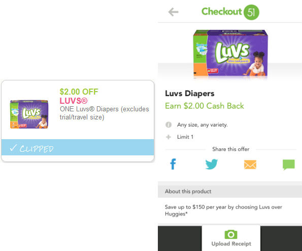 Luvs-Baby-Diapers-Jumbo-Pack-Target Luvs Baby Diapers Jumbo Pack SOLO $2.99 en Target