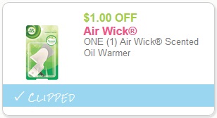 Air Wick Scented Oil Warmer coupon