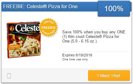 Celeste Pizza Offer
