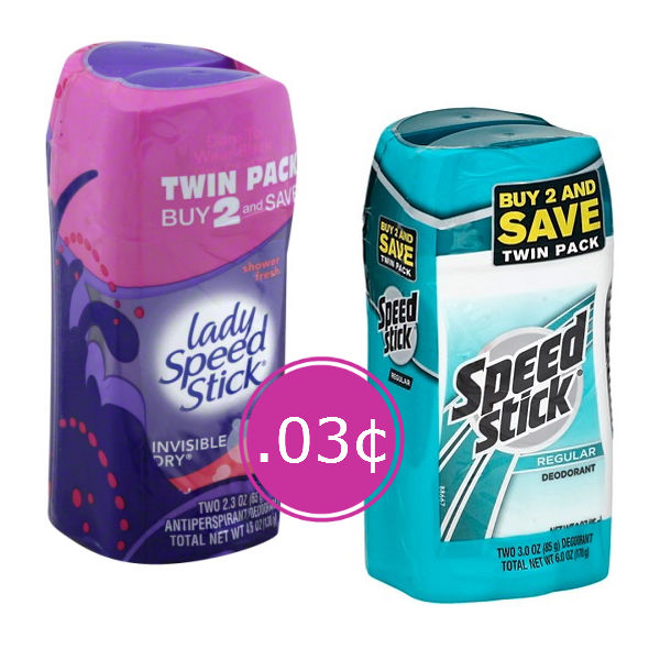Desodorantes para Hombre Lady Speed Stick Twin Packs