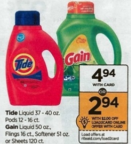Detergente Líquido Tide - Rite Aid