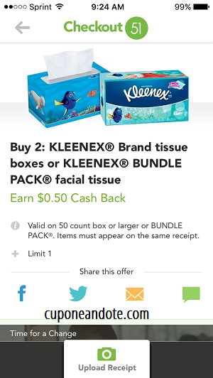Kleenex offer