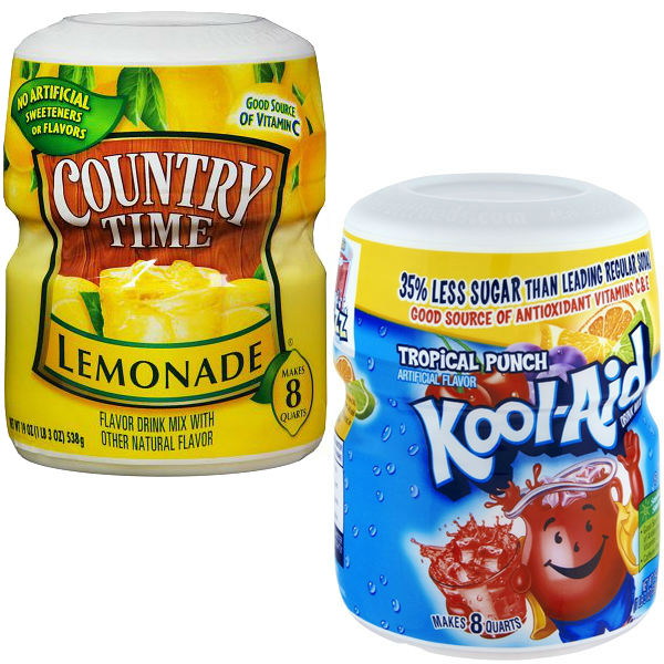 Kool-Aid o Country Time Drink Mix
