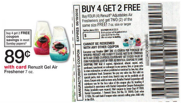 Renuzit Gel Air Freshener - Walgreens