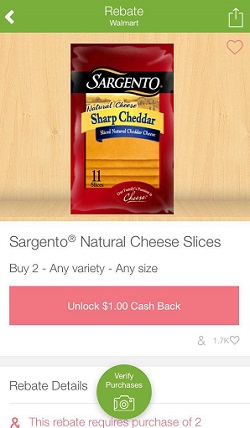 Sargento Natural Cheese Slices - Ibotta