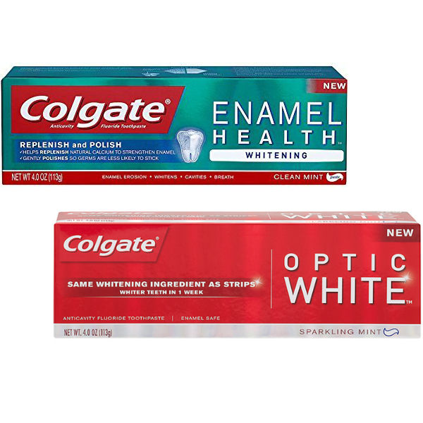 Colgate Optic White o Enamel Health