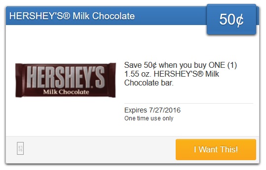 Hershey's Milk Chocolate Candy Bar - Walmart