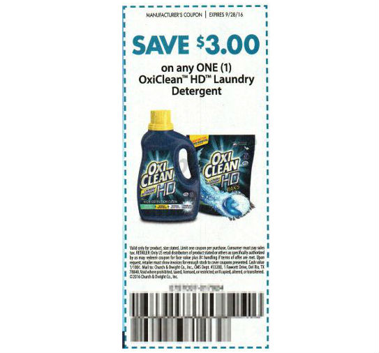OxiClean HD Laundry Detergent - SS 8_28
