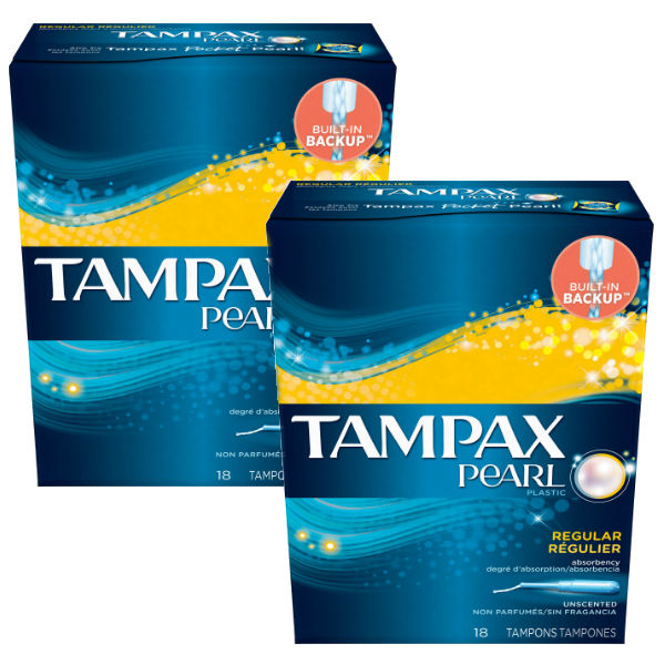 Tampones Tampax Pearl