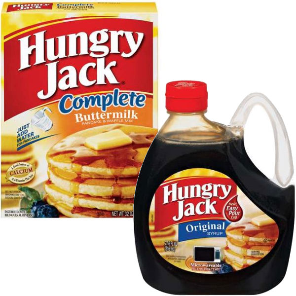 Mezcla de Pancake y Syrup Hungry Jack