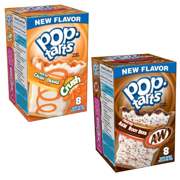 Kellogg's Frosted Orange Crush ó A&W Root Bear Pop-Tarts