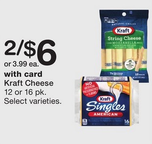 Kraft String Cheese - Walgreens