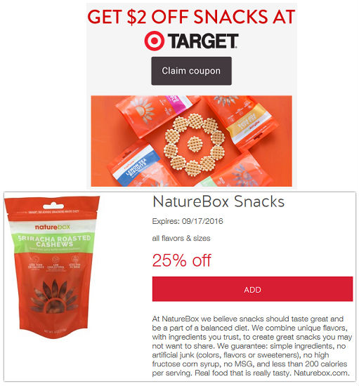 NatureBox Snacks - Target