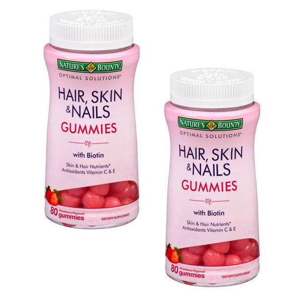 Nature’s Bounty Optimal Solutions Hair, Skin & Nails Gummies