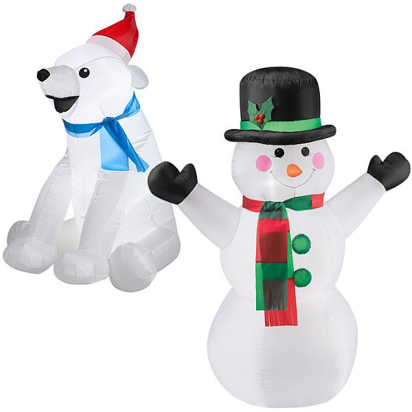 decoracion-de-snow-man-o-oso-polar